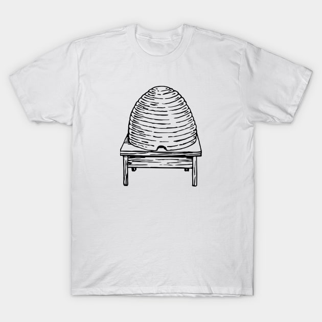 Beehive T-Shirt by linesdesigns